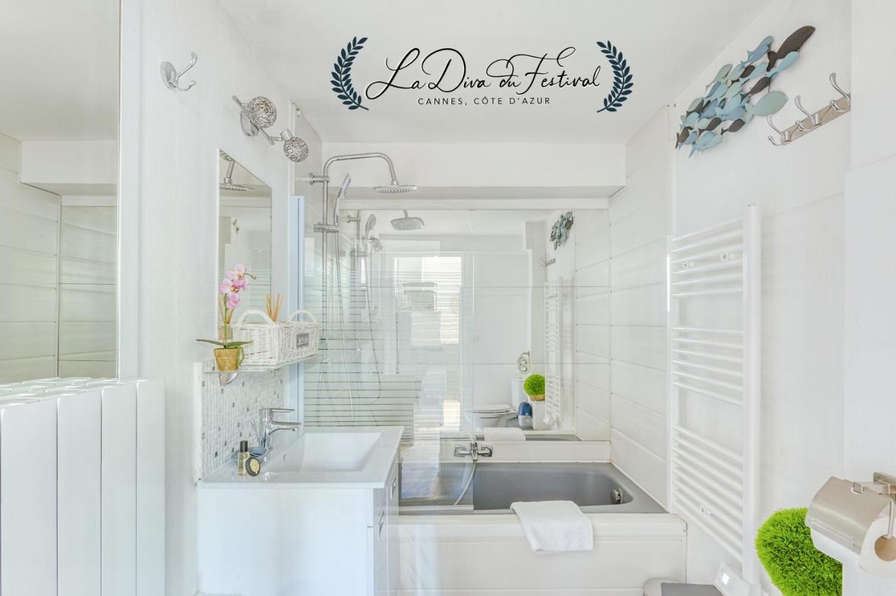 La Diva Du Festival - 10 Mn A Pied Palais & Plages - Cosy & Calme - Clim - Wifi Cannes Bagian luar foto