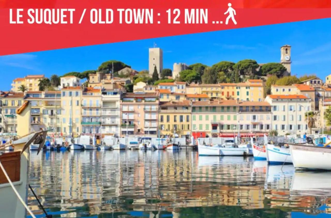 La Diva Du Festival - 10 Mn A Pied Palais & Plages - Cosy & Calme - Clim - Wifi Cannes Bagian luar foto