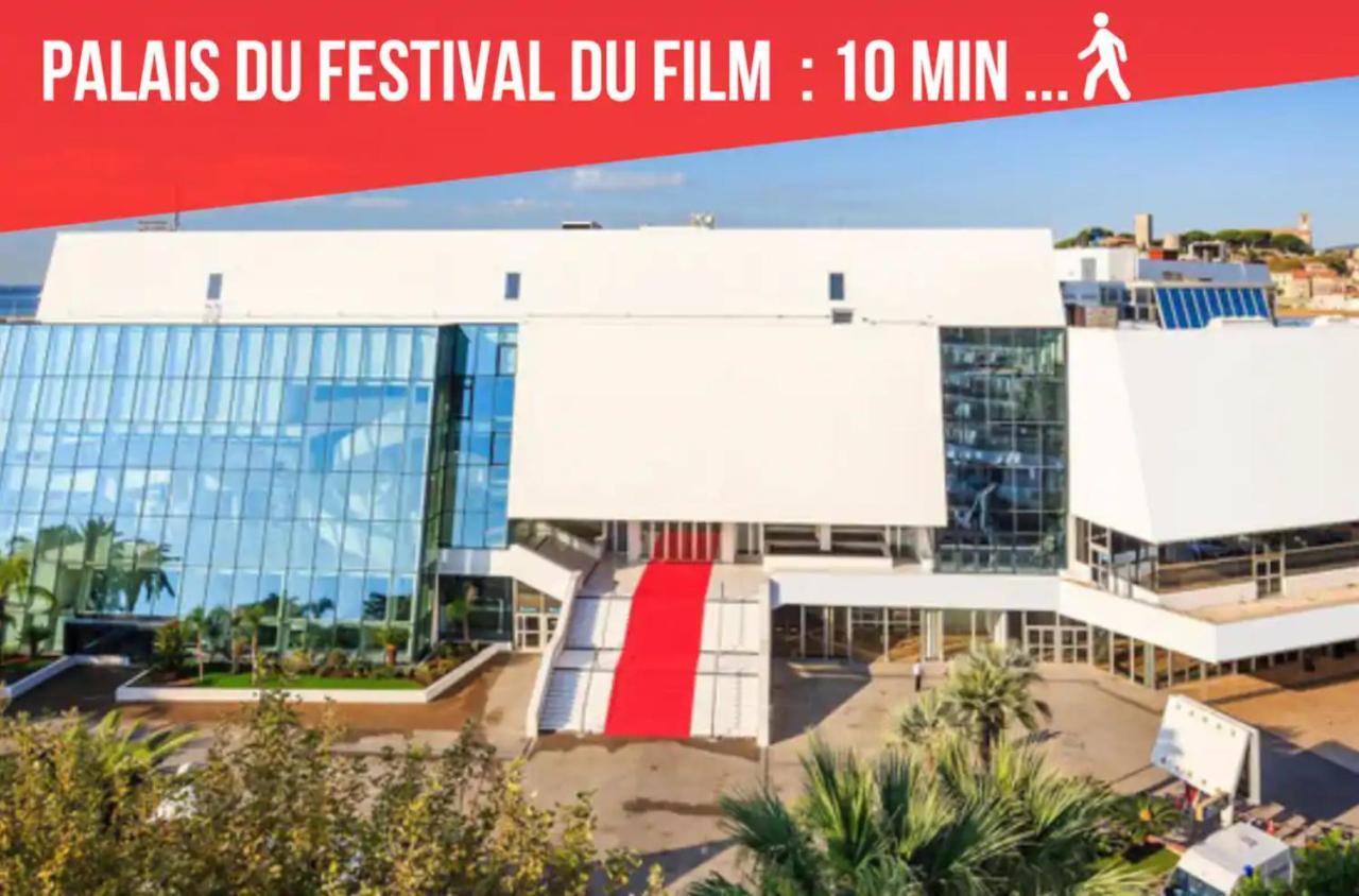 La Diva Du Festival - 10 Mn A Pied Palais & Plages - Cosy & Calme - Clim - Wifi Cannes Bagian luar foto